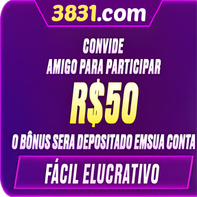3831.com Indique amigos para receber um bônus